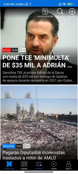 Schermata EL NORTE 0