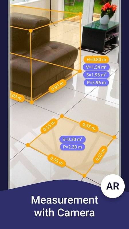 Schermata AR Ruler App 3