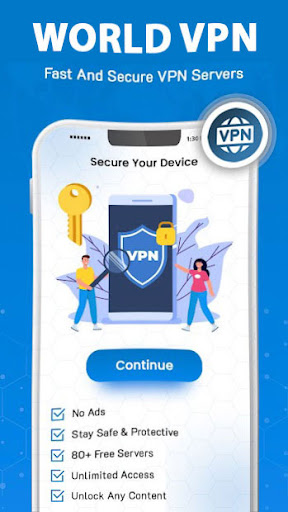 World VPN Capture d'écran 1