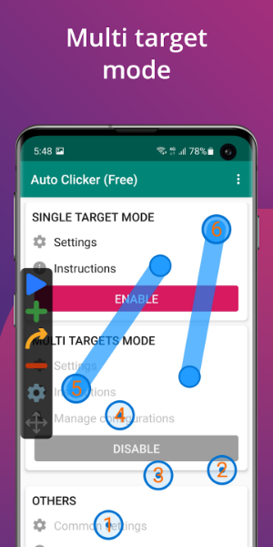 Auto Clicker - Automatic tap Mod ภาพหน้าจอ 2