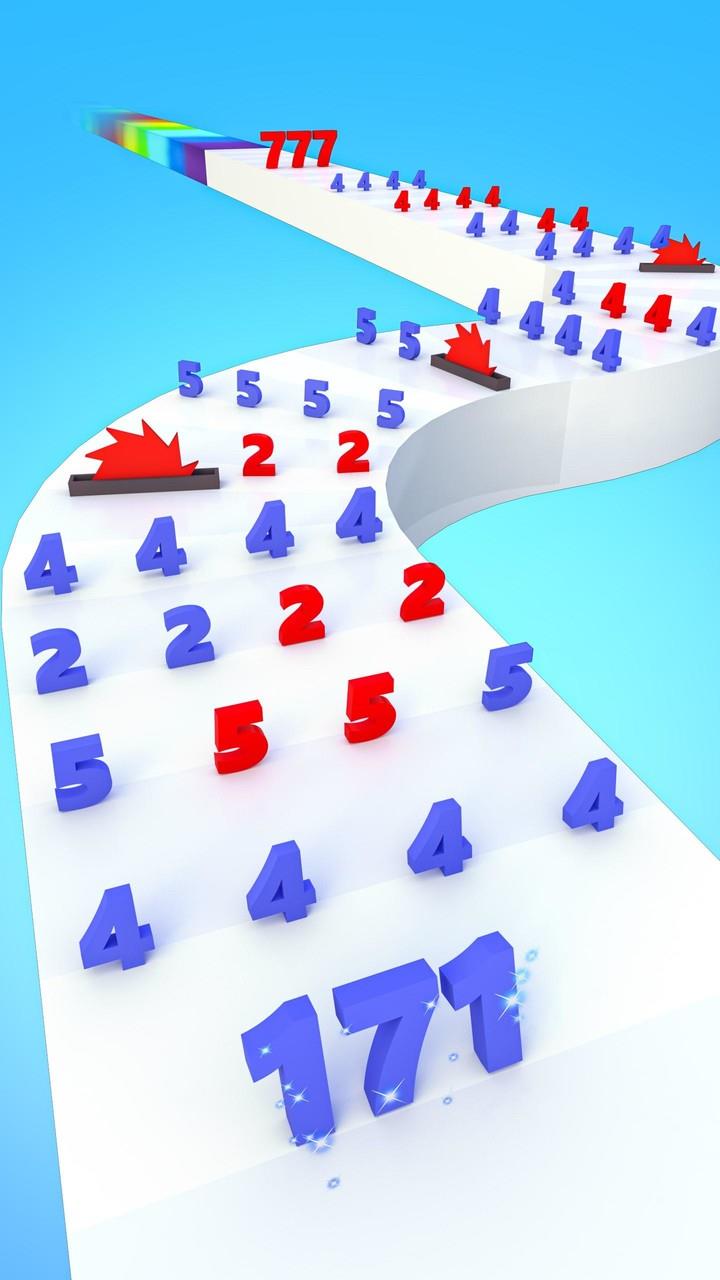 Number Run & Merge Master Game 스크린샷 2