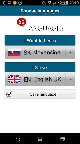 Learn Slovak - 50 languages ဖန်သားပြင်ဓာတ်ပုံ 0