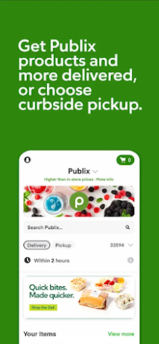 Publix Delivery & Curbside Capture d'écran 0