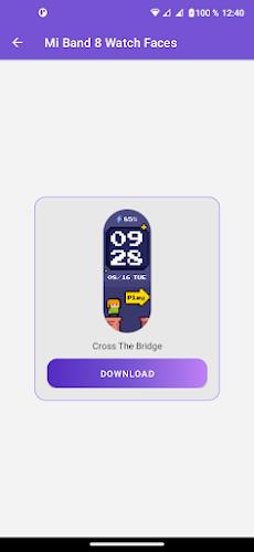 Xiaomi Mi Band 8 Watch Faces Скриншот 2