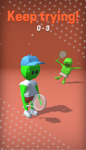 lawn tennis games - 3D offline 스크린샷 1