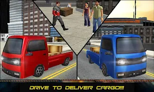 US Driver Transport Truck Game Zrzut ekranu 2