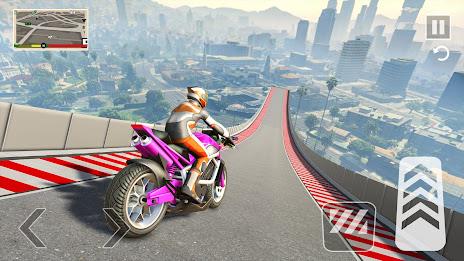 Mega Ramp Stunt Bike Games 3D應用截圖第1張