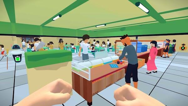 School Cafeteria Simulator Captura de pantalla 0