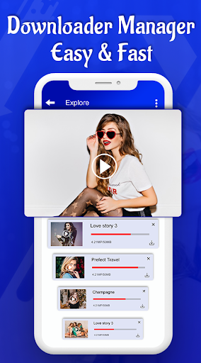 XNX Video Downloader - XNX Videos HD 2021 ภาพหน้าจอ 3