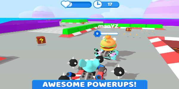 SmashKarts.io Скриншот 1