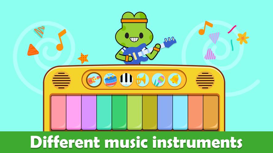 Toddler Piano and Music Games ภาพหน้าจอ 2