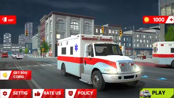 city ambulance game スクリーンショット 0