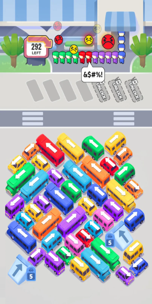 Bus Frenzy : Station Shuffle ภาพหน้าจอ 2