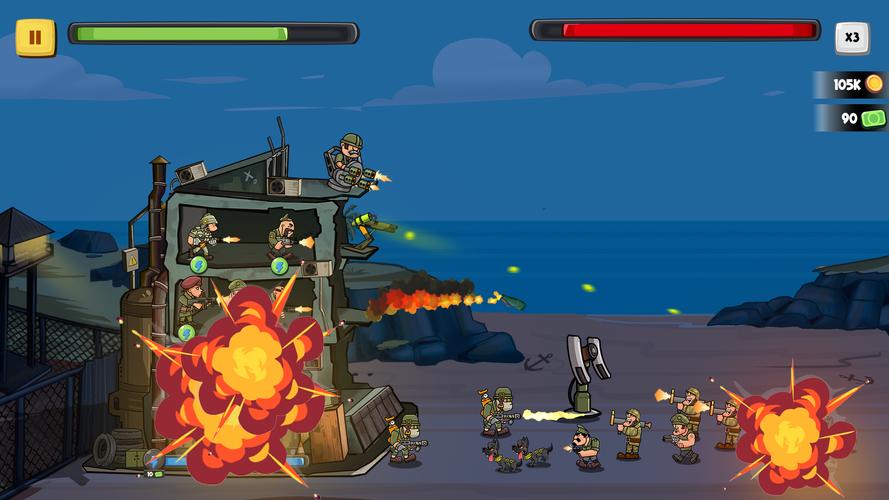 World War Army Defense: TD WW2 Tangkapan skrin 1