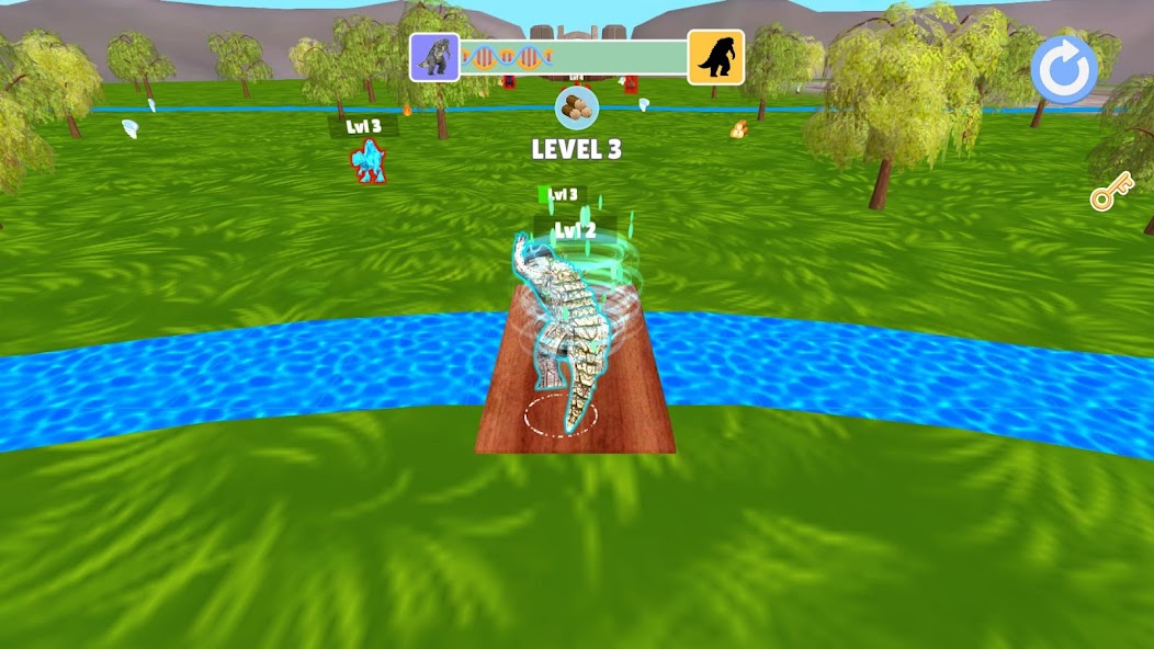 Dino Evolution - Rise & Fight Mod Ảnh chụp màn hình 0