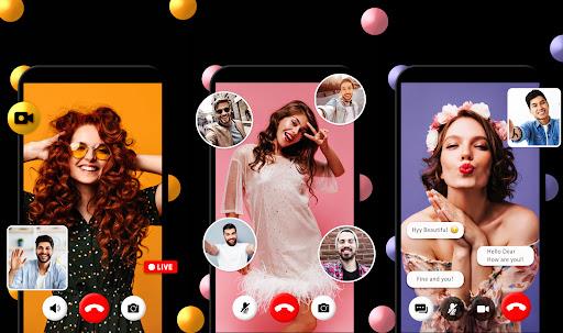 Live Video Call - Random Video chat Livetalk Ảnh chụp màn hình 1