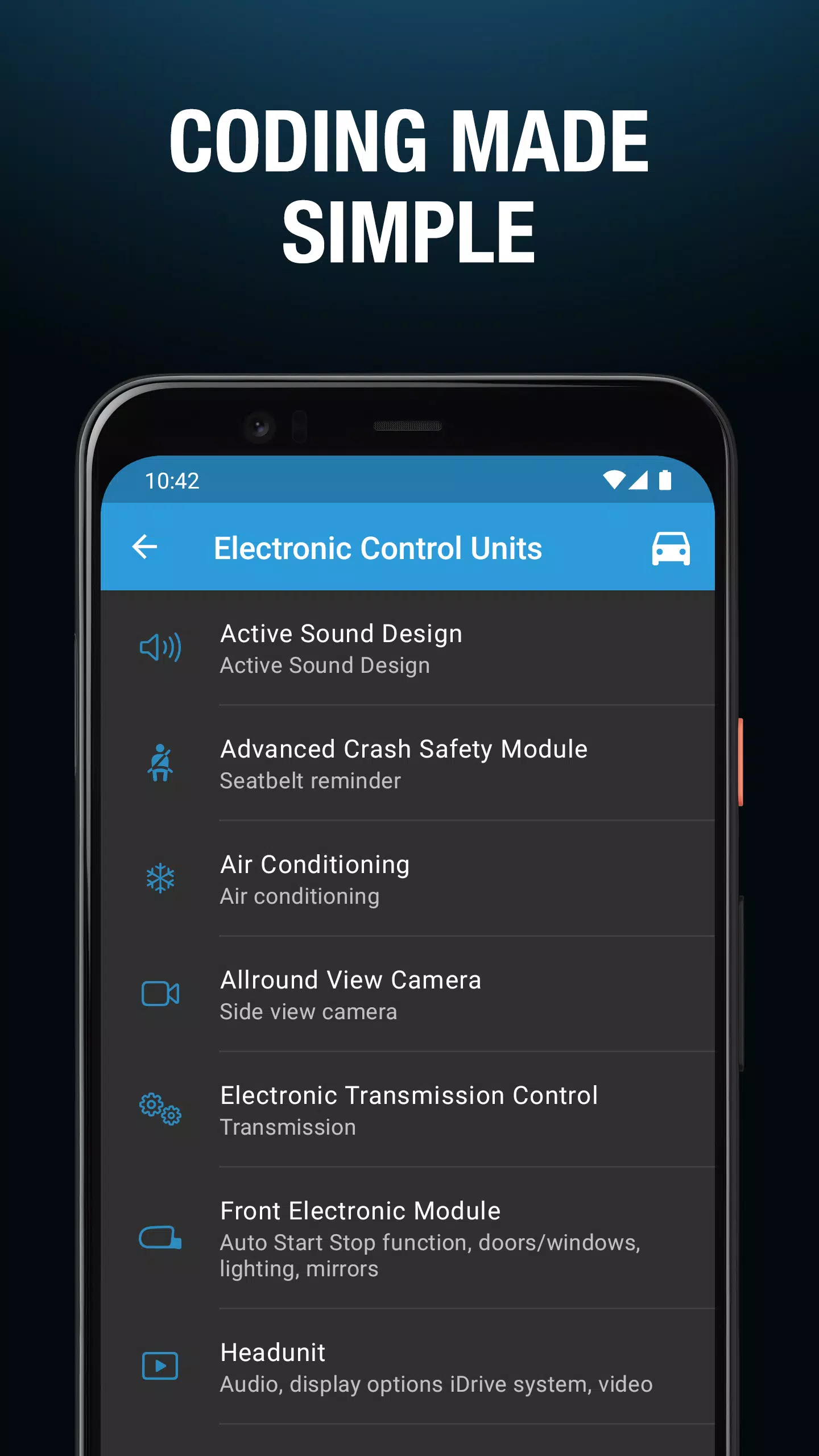 BimmerCode Screenshot 0