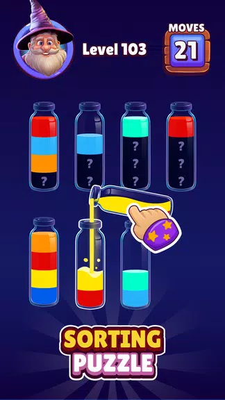 Magic Sort: Water Sort Puzzle Ảnh chụp màn hình 1