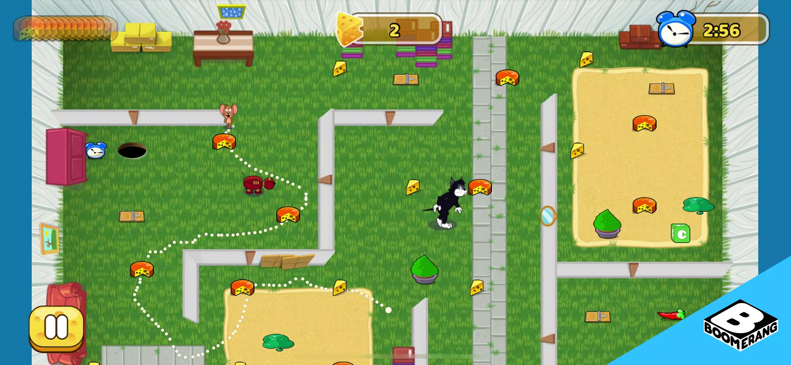 Tom & Jerry: Mouse Maze Zrzut ekranu 1