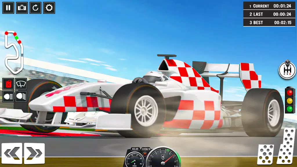 Formula Racing Car Racing Game Скриншот 2