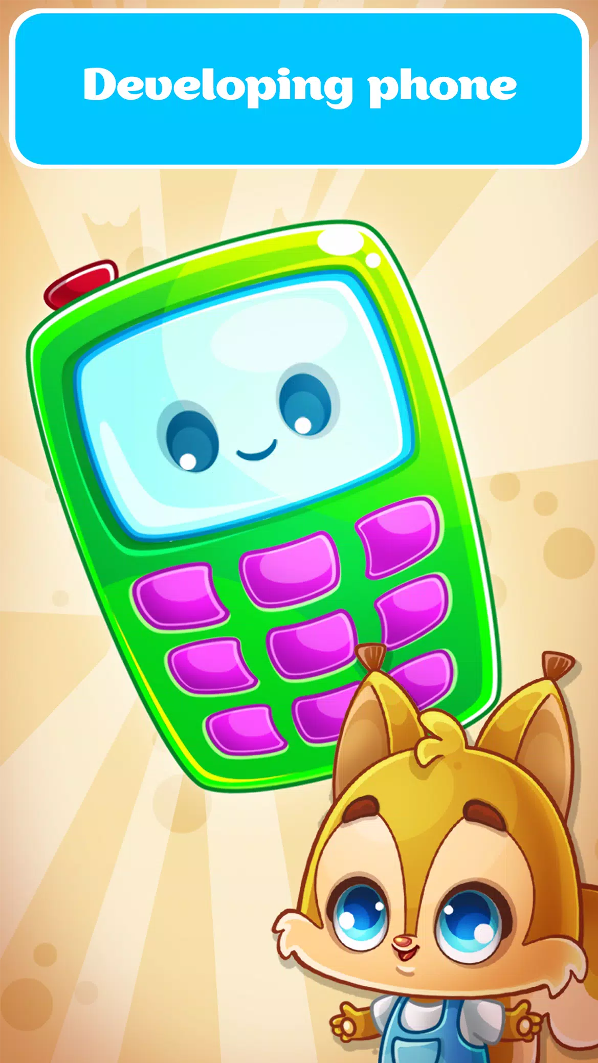 Babyphone game Numbers Animals Tangkapan skrin 0