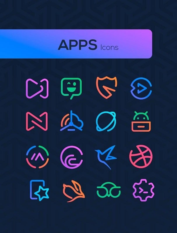 Linebit Icon Pack Скриншот 1