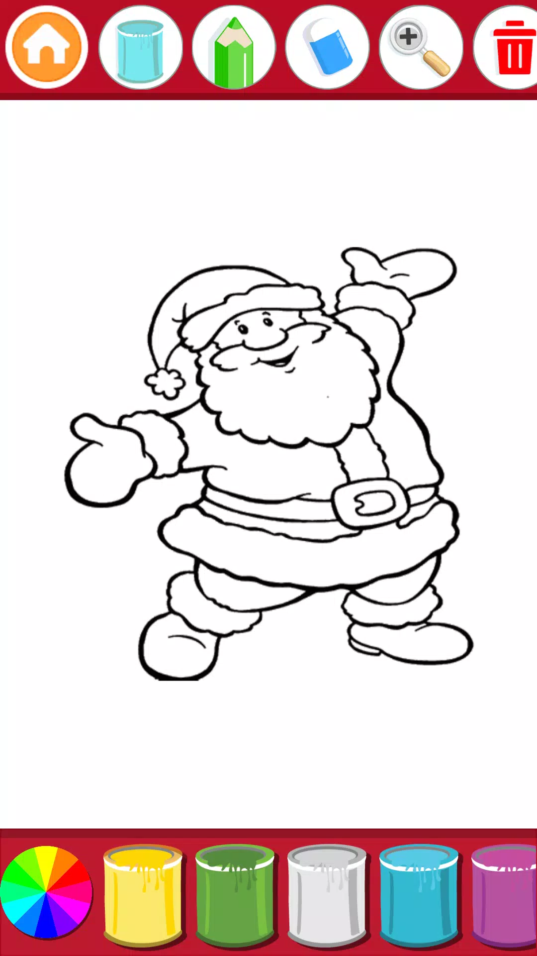 Christmas Coloring Book Скриншот 0