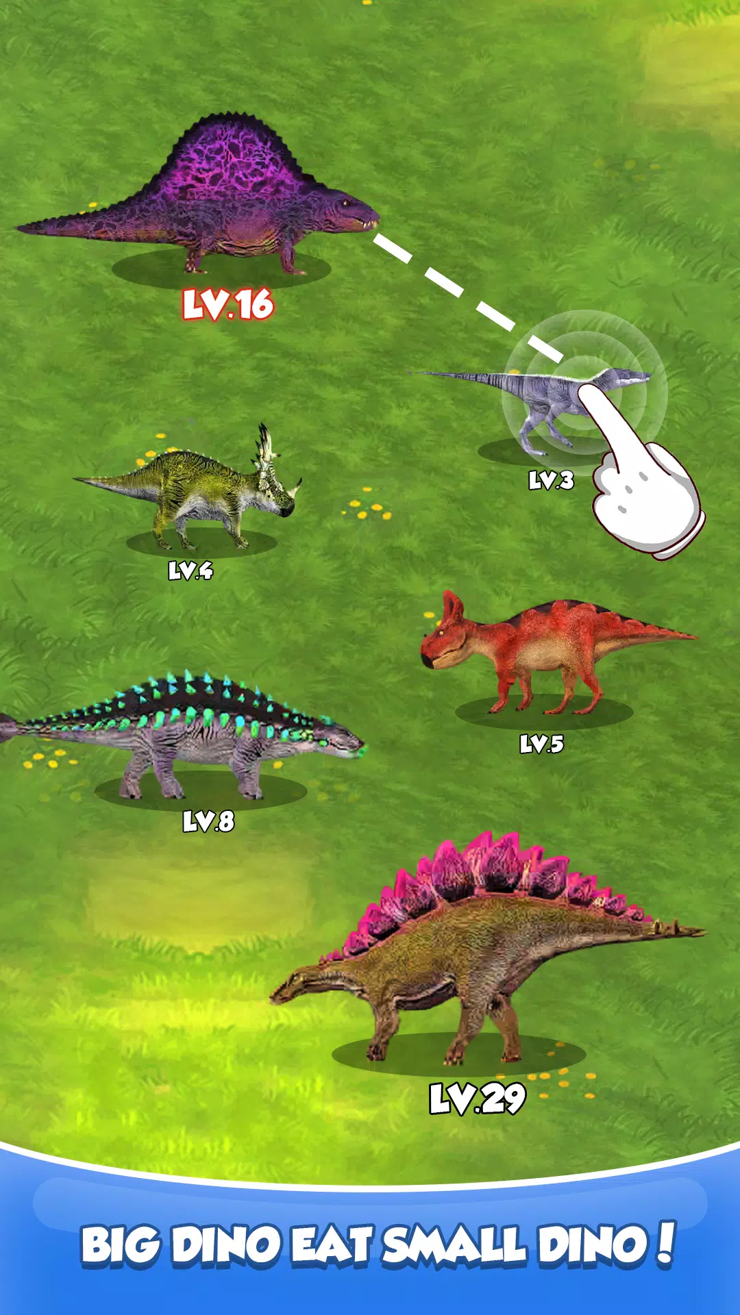 Merge Dino: Survival Monster Capture d'écran 1