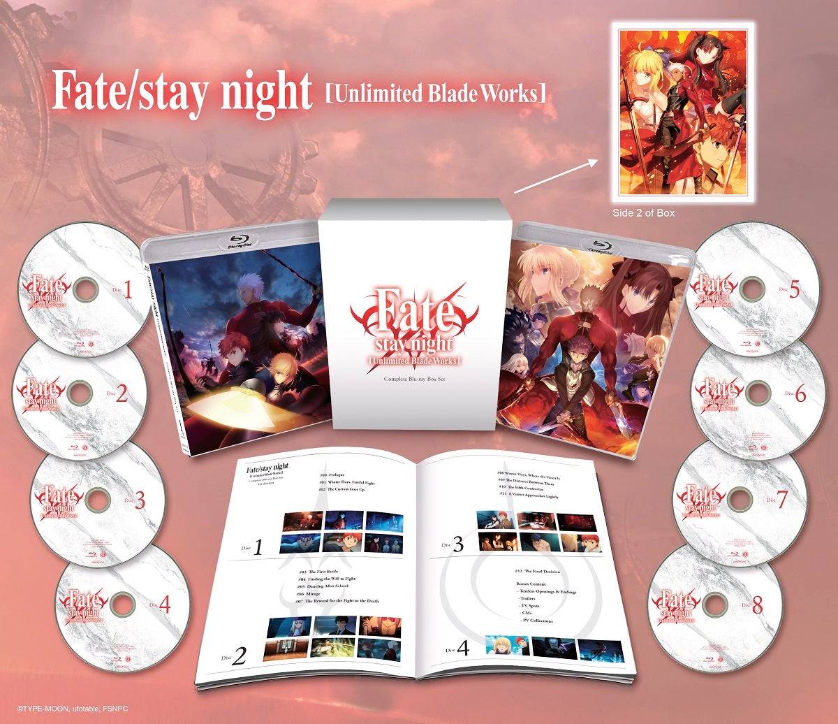 Fate/Stay Night: Unlimited Blade Works (Complete Box Set)