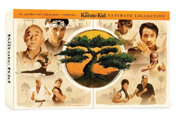 Karate Kid 6-Movie Collection 4K box ကို Set Cover