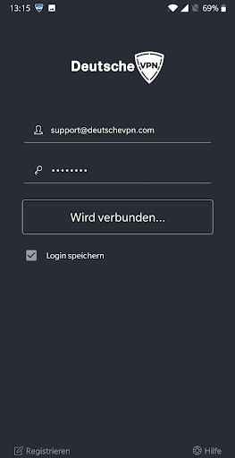 Deutsche VPN स्क्रीनशॉट 1