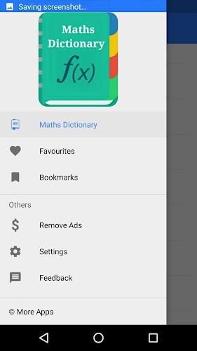 Maths Dictionary স্ক্রিনশট 0