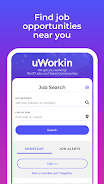 uWorkin Jobs 스크린샷 2