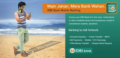 IDBI Bank GO Mobile+ スクリーンショット 0