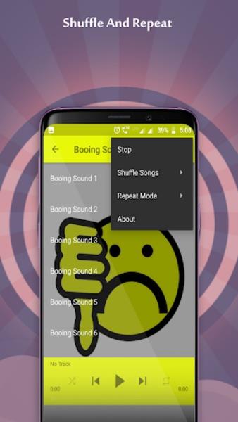 Booing Sounds Screenshot 2