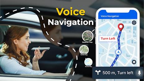 GPS Navigation & Map Direction スクリーンショット 3