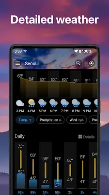 Weather & Widget - Weawow應用截圖第3張