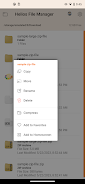 Helios File Manager Captura de tela 2