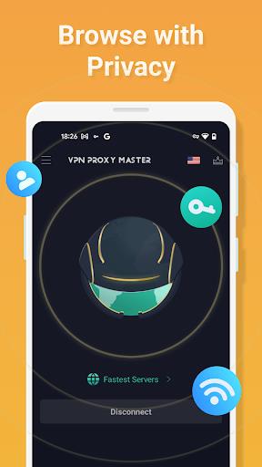 VPN Proxy Master - 安全的翻牆軟件、加速器應用截圖第2張