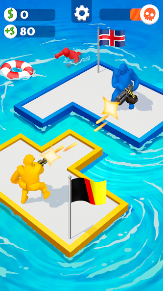 War of Rafts: Crazy Sea Battle Mod Screenshot 2