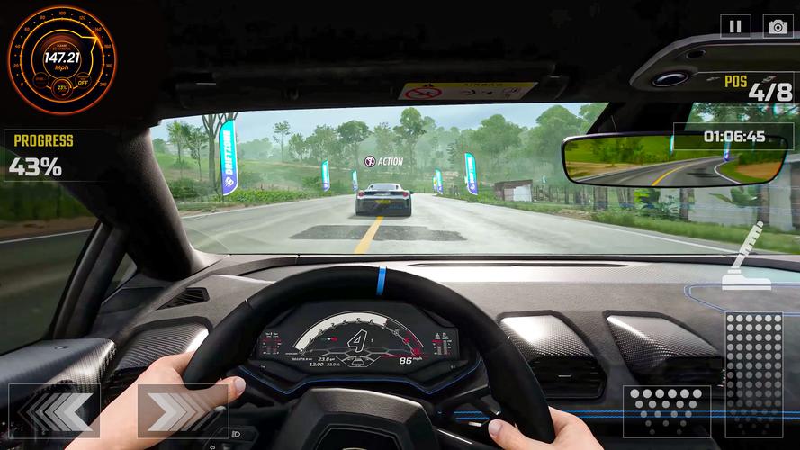 Real Car Driving Captura de pantalla 2