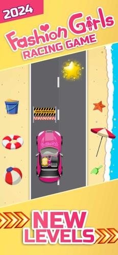 Fashion Girls Racing Game 2024 Captura de pantalla 1