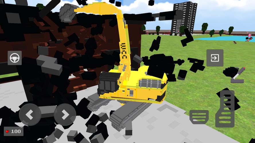 Nextbots in Playground: Pixel स्क्रीनशॉट 0