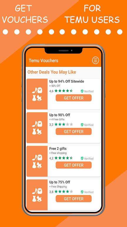 Temu Vouchers स्क्रीनशॉट 2