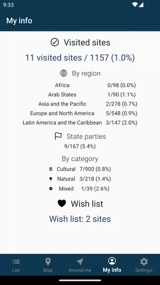 World Heritage - UNESCO List Screenshot 3