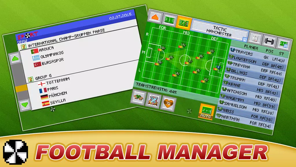 Soccer Pocket Manager ဖန်သားပြင်ဓာတ်ပုံ 0