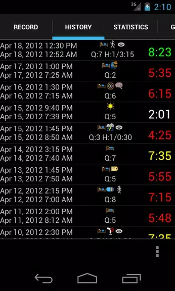 Sleepmeter FE Скриншот 3
