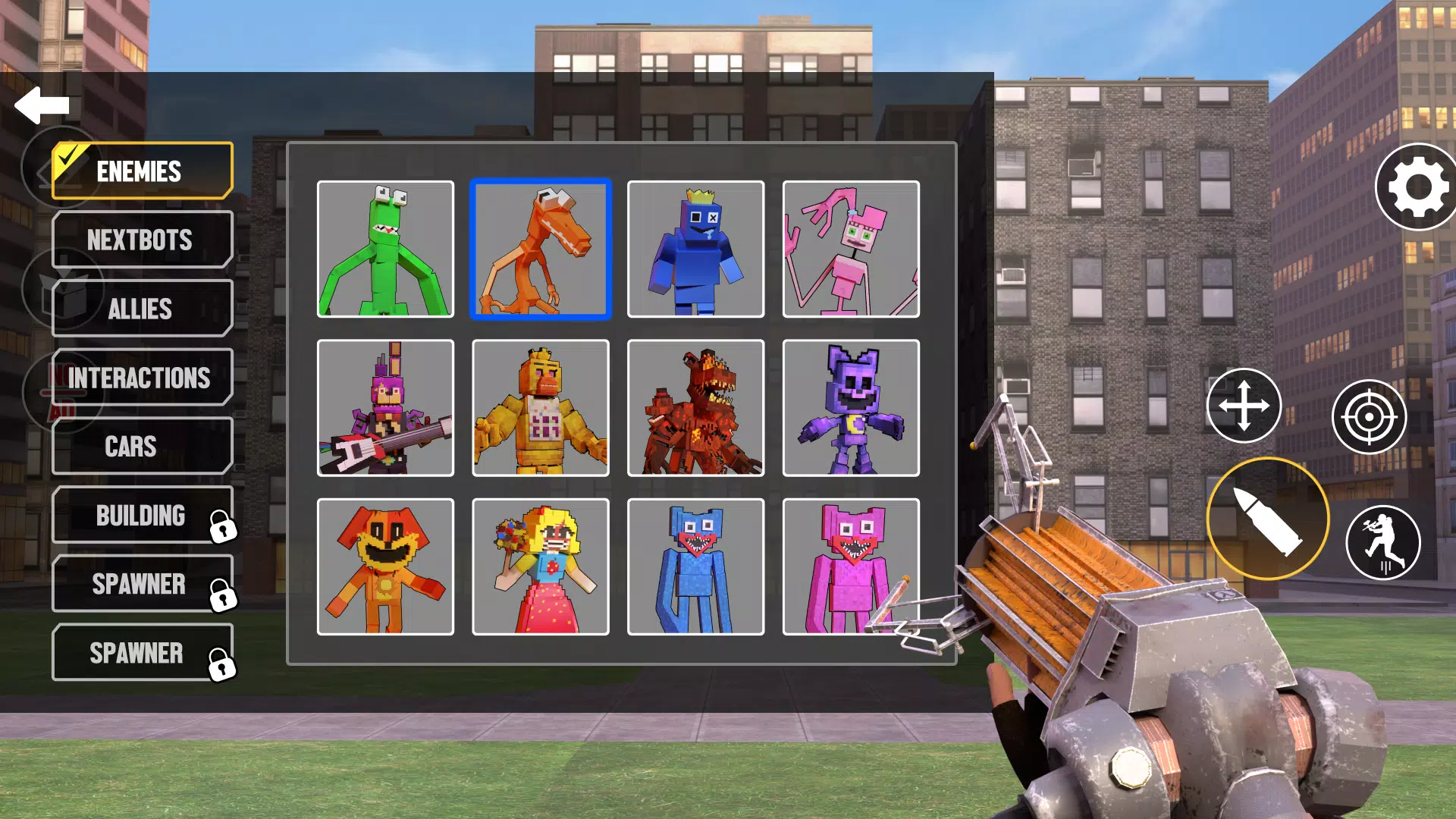 Shooter Nextbots: Sandbox Mod Ekran Görüntüsü 2