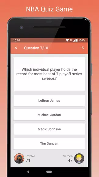 Fan Quiz for NBA 스크린샷 0