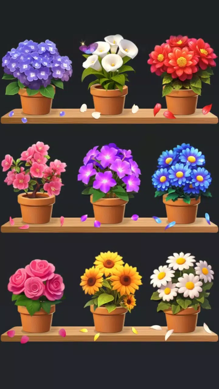 Floral Sort 3D स्क्रीनशॉट 1